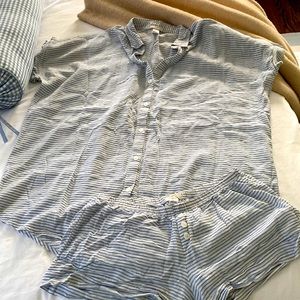 Eberjey stripe PJs, size S
